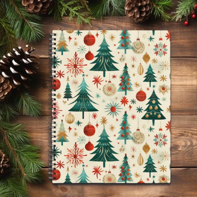 Festive Winter Holidays Pattern Notebook (Creator Uploaded)