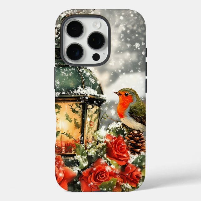 Festive Winter Wonderland Scene Case-Mate iPhone Case (Back)
