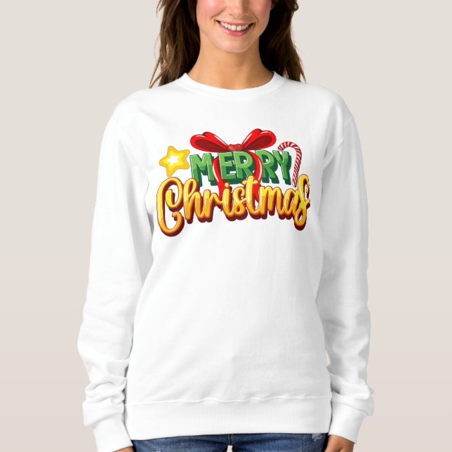 Festive Women's Hoodies for Christmas 2025 (Front)