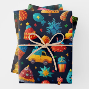 FESTIVE WRAPPING PAPER