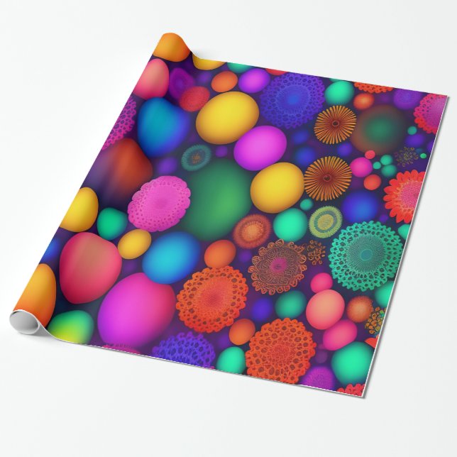 🎁 Festive Wrapping Paper Collection! 🎄 (Unrolled)