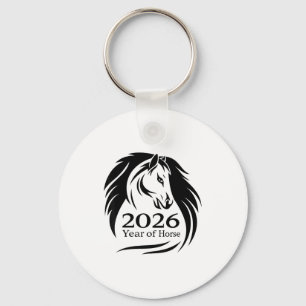 Festive Year Of The Fire Horse 2026 Chinese New Ye Key Ring