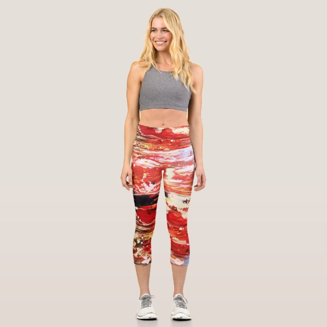 Festivity Capri Leggings (Front)
