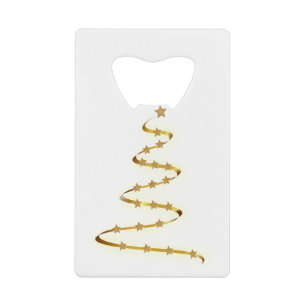 Festoon Garland Christmas Stars Gold Tree Glitter.