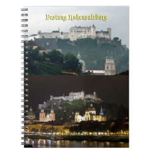 Festung Hohensalzburg, Salzburg Austria Spiral Notebook