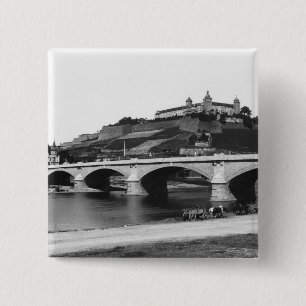 Festung Marienberg Fortress 15 Cm Square Badge