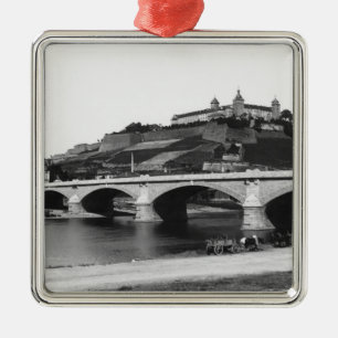 Festung Marienberg Fortress Metal Tree Decoration