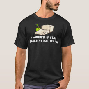 Feta Cheese Gift Goat Greece Greek T-Shirt