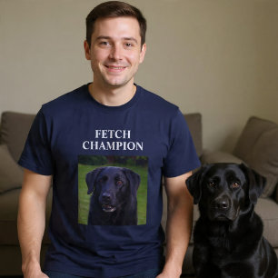 Fetch Champion Custom Funny Dog T-Shirt