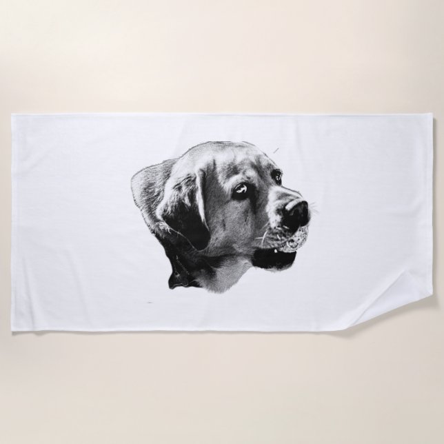 Fetch Horizon – Long Form Beach Towel (Front)