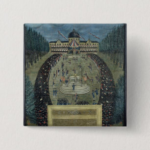 Fete de la Federation, 14th July 1790 15 Cm Square Badge