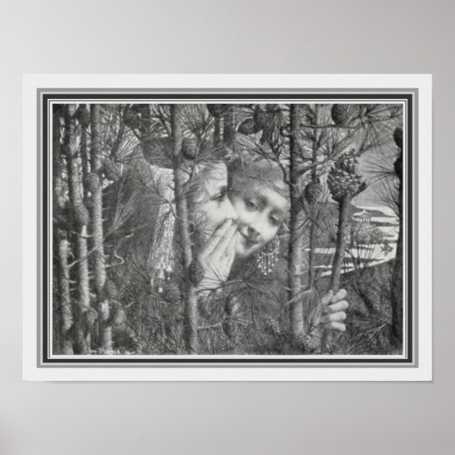 "Fetes De Ceres" by Lucien Levy Dhurmer 12 x 16 Poster (Front)