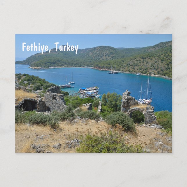 Fethiye, Turkey Postcard (Front)
