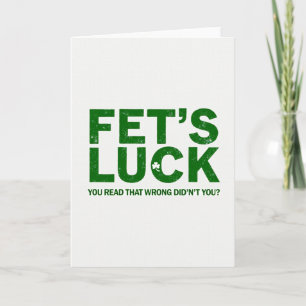 Fets Luck Read That Wrong Card