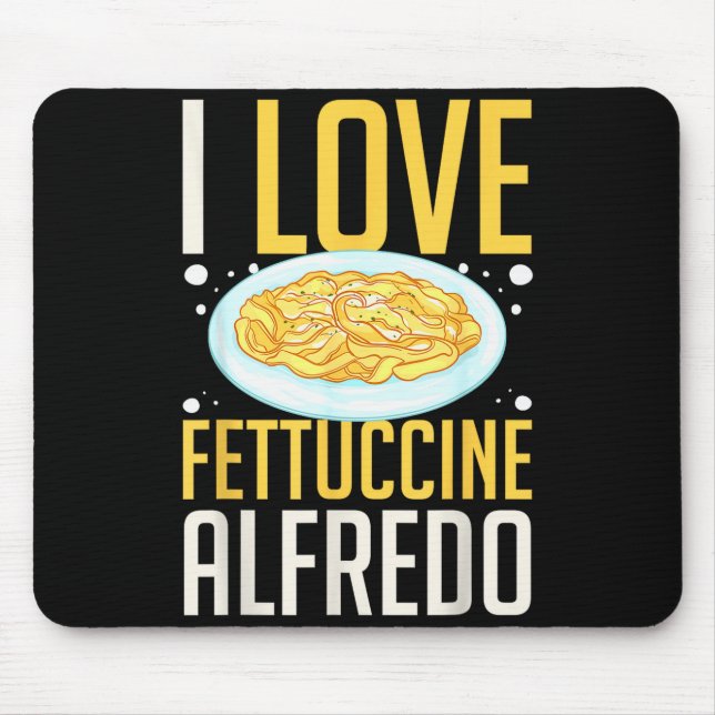 Fettuccine Alo Chicken Sauce Recipes Vegan Pasta  Mouse Pad (Front)