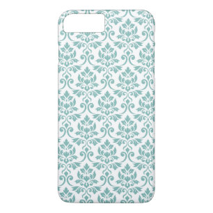Feuille Damask Teal Pattern Case-Mate iPhone Case