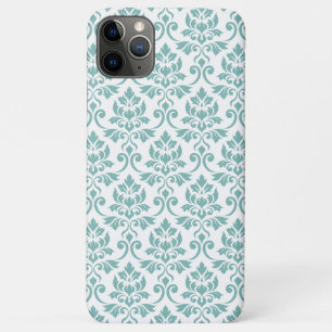 Feuille Damask Teal Pattern Case-Mate iPhone Case