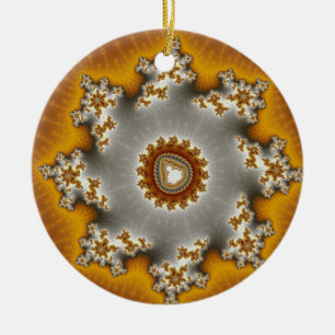 Feulia - Fractal Ceramic Tree Decoration