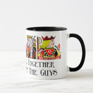 few of the guys mug