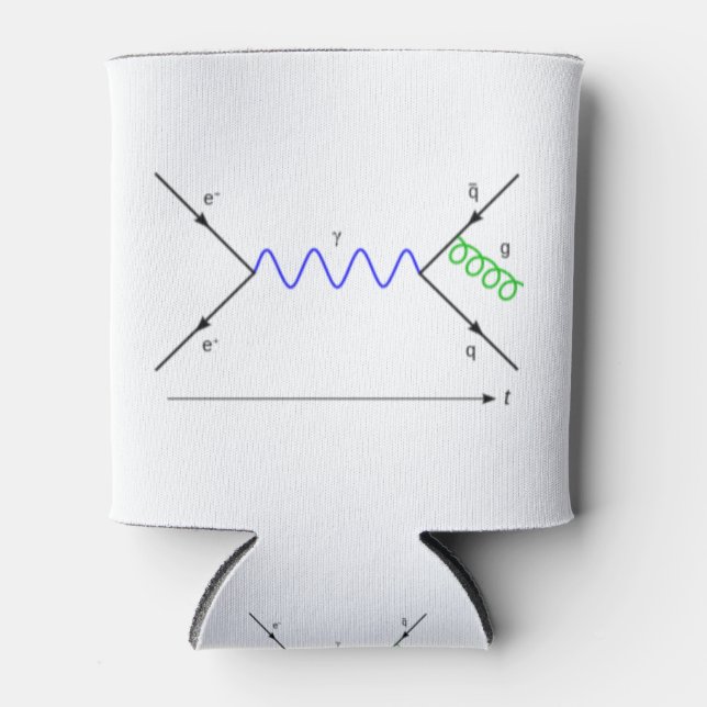 Feynmann Diagram_Gluon Radiation Can Cooler (Front)