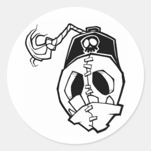 fez classic round sticker