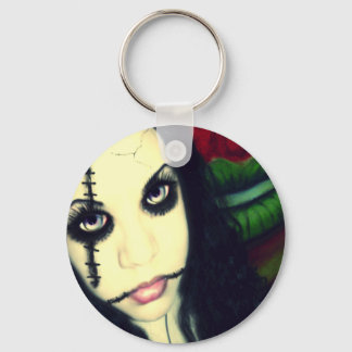 Fezzie Ferocious Keychain: Morbid Doll Key Ring