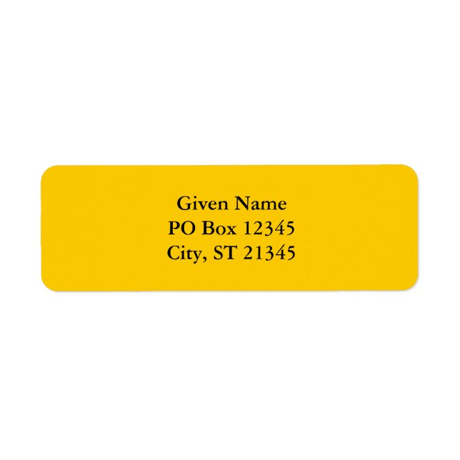 FFCC00 Gold (Front)