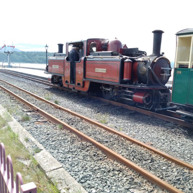 Ffestiniog and Transport for Wales Keyring (Ffestiniog LLoyd George)