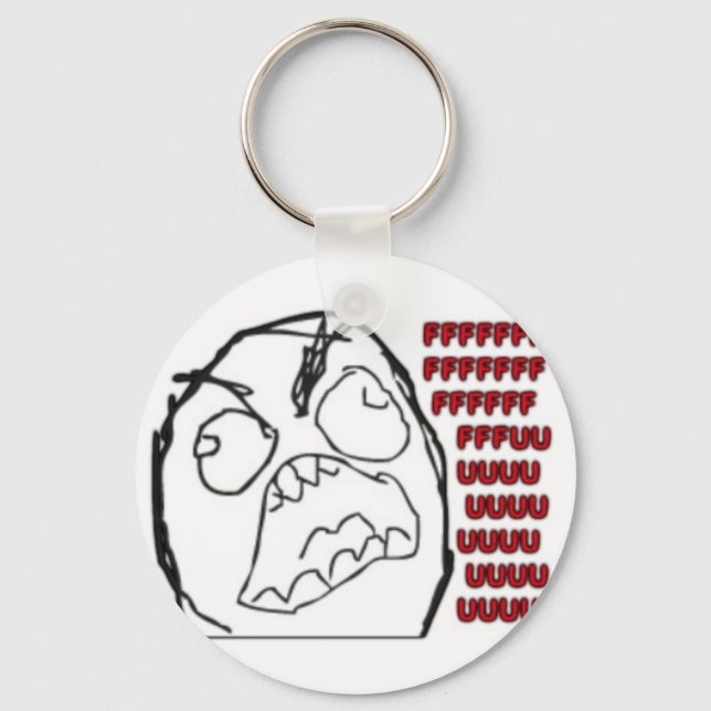 FFFFFUUUUU KEY RING (Front)