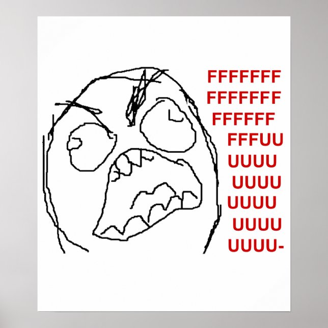 FFFFUUUUU POSTER (Front)