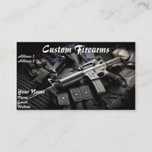 FFL dealer business card