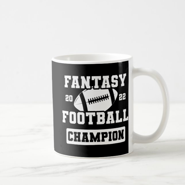 FFL League Champ Winner 2022 Fantasy Football Cham Coffee Mug (Right)