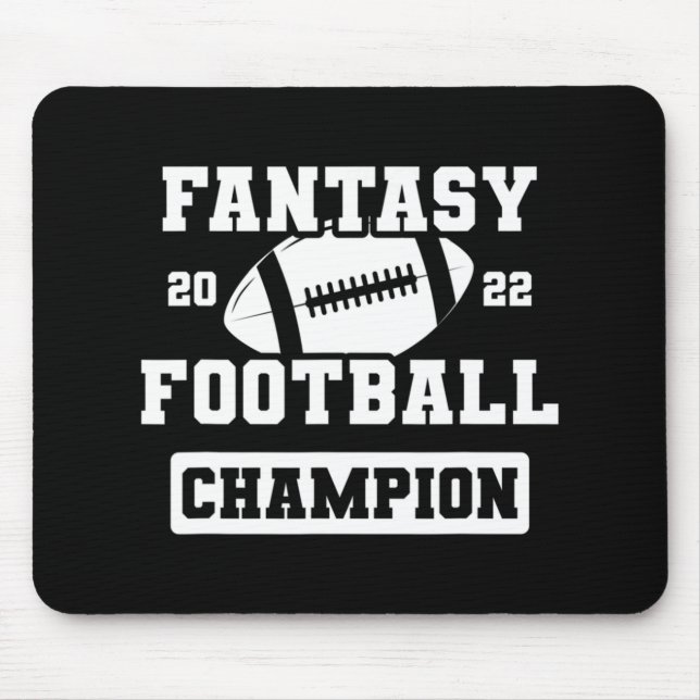 FFL League Champ Winner 2022 Fantasy Football Cham Mouse Pad (Front)