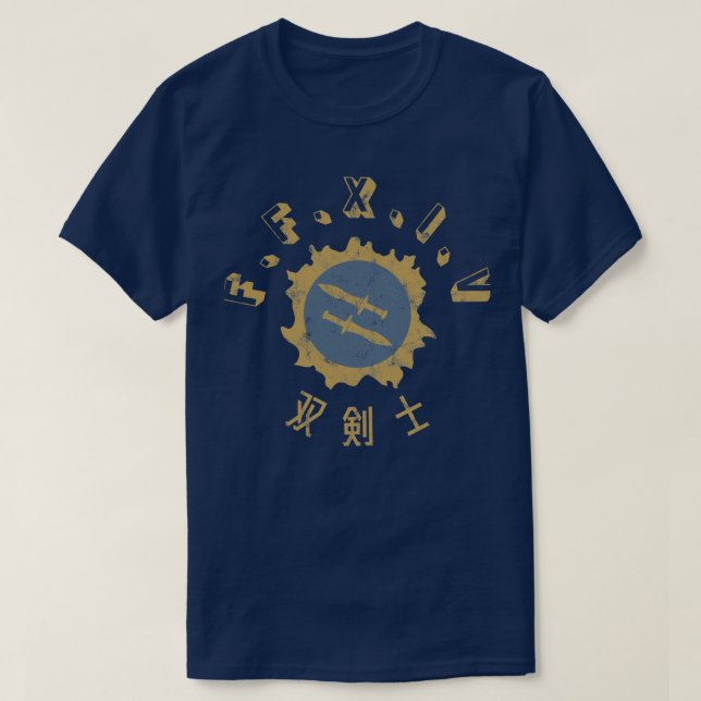 FFXIV Rogue Gold Icon T-Shirt (Design Front)