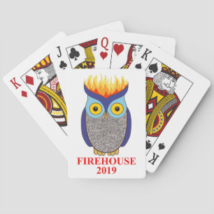 FH Blue Owl Playing Cards