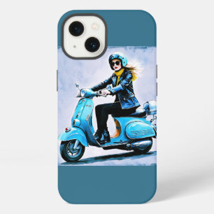 “Fiamma” “Corsa Elegante” – Elegant Ride iPhone 13 Case