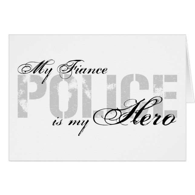 Fiance Is My Hero - POLICE (Front Horizontal)