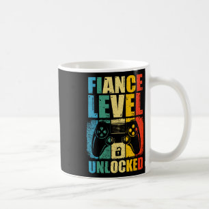 Fiance Level Unlocked Wedding Gamer Groom To Be Bl Coffee Mug
