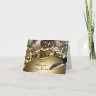 Fiance Merry Christmas card