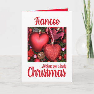 Fiancee Lovely Christmas card