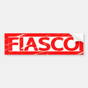 Fiasco Stamp Bumper Sticker