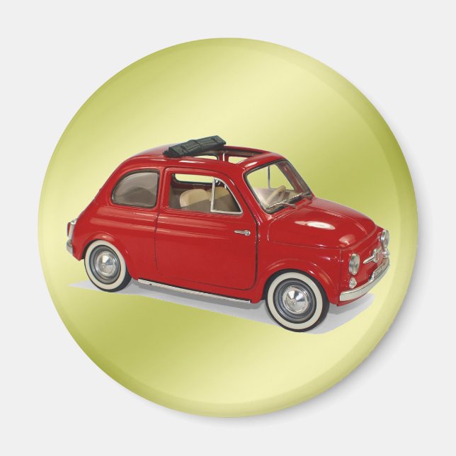 fiat500 magnet (Front)