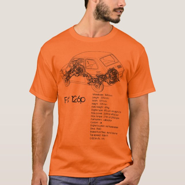 Fiat 126p T-Shirt (Front)