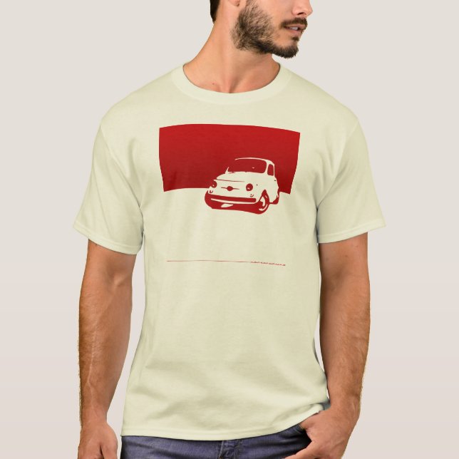 Fiat 500, 1959 - Red on light shirts (Front)