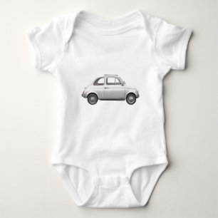 Fiat 500 baby bodysuit