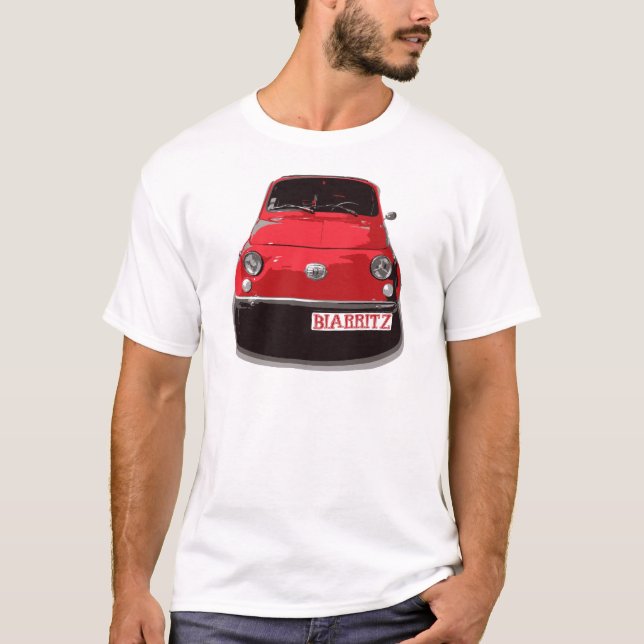 Fiat 500 Biarritz T-Shirt (Front)