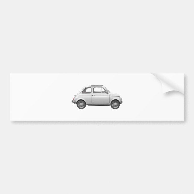 Fiat 500 bumper sticker (Front)