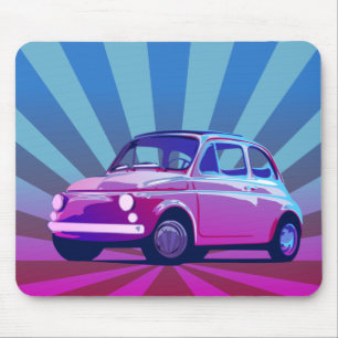Fiat 500 Bunt Mouse Pad