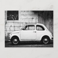 Fiat 500 in Rome, Italy