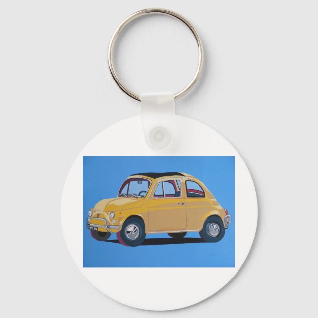 Fiat 500 key ring (Front)